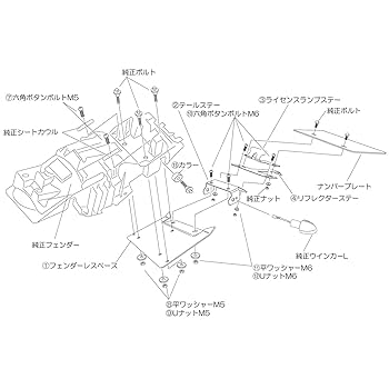 ⑤専用画面 Amazon | デイトナ(Daytona) バーエンド バイク 汎用 内径φ17-19